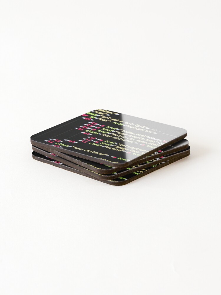 Thumbnail 4 of 5, Coasters (Set of 4), Programming designed and sold by Shenuka93.