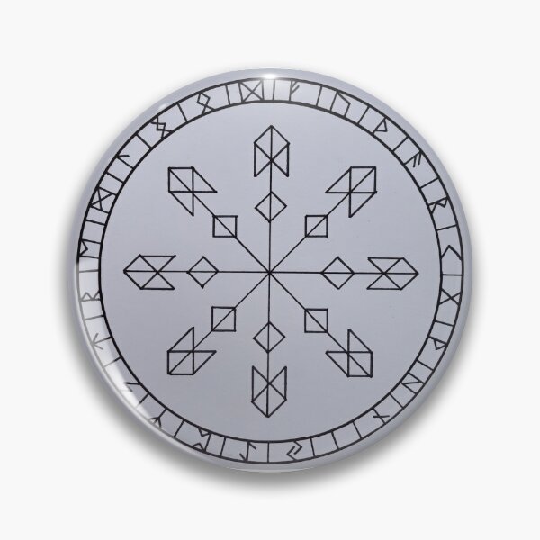 Item preview, Runes' Wheel - La Ruota delle Rune designed and sold by KenazBrassbell.