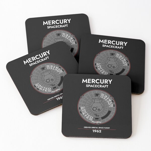 Item preview, Mercury Spacecraft. Crewed Orbital Space Flight. 1962 designed and sold by BGALAXY.