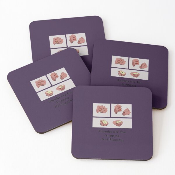 Item preview, Thumbs are for gripping, not ripping   designed and sold by TLPChoodies.