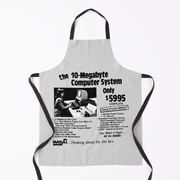 Item preview, 10 MEGABYTE COMPUTER SYSTEM - ADVERT designed and sold by ThrowbackAds.