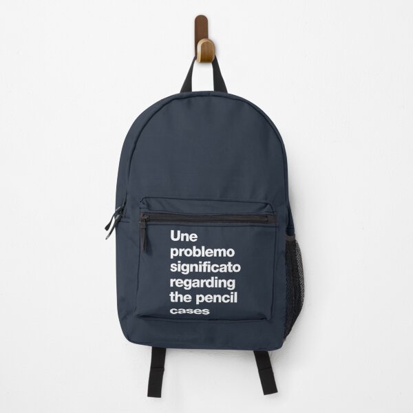 Item preview, Une problemo significato regarding the pencil cases designed and sold by TLPChoodies.