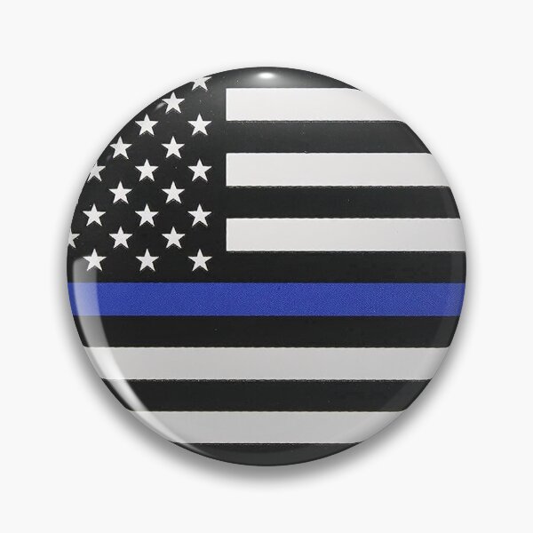 Item preview, Thin Blue Line American Flag designed and sold by Estroic.
