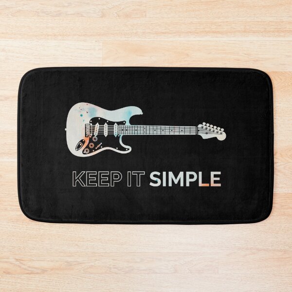 Item preview, Keep It Simple S-Style Electric Guitar Texture designed and sold by nightsworthy.