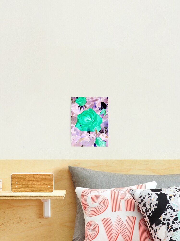 Thumbnail 2 of 3, Photographic Print, Green Roses designed and sold by Ric1926.