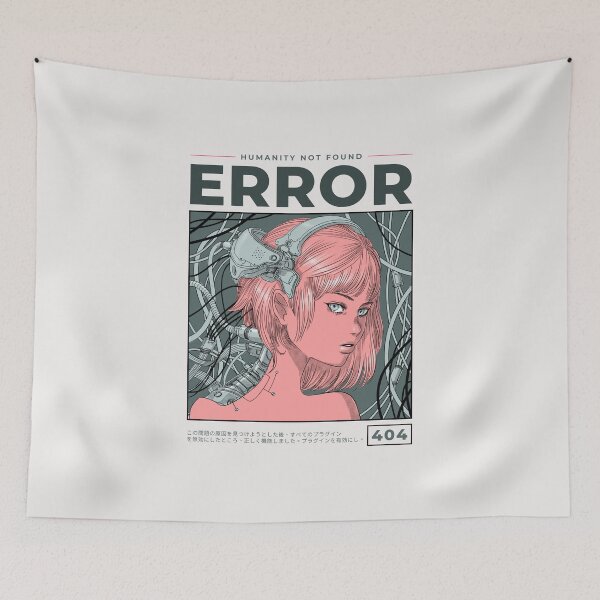Item preview, HUMANITY NOT FOUND | ERROR designed and sold by AladdinMktgs.