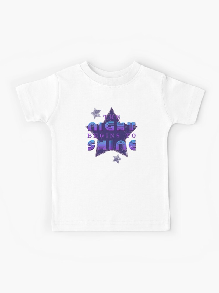 night begins to shine shirt