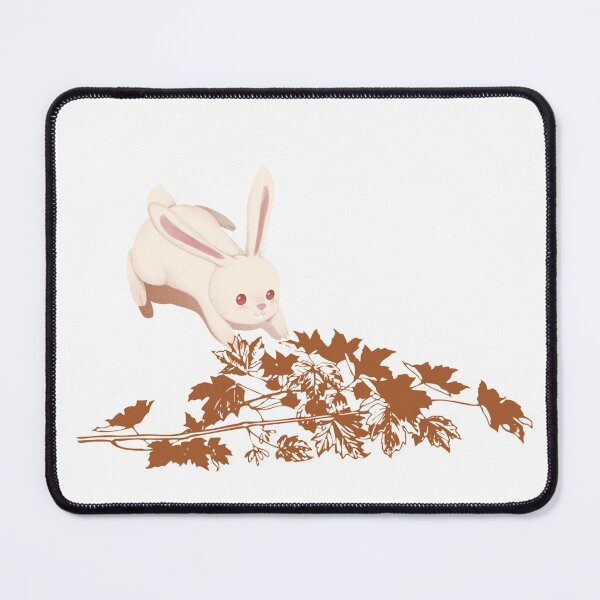 Item preview, Bunny jumping in leaves designed and sold by Kristellabeauty.