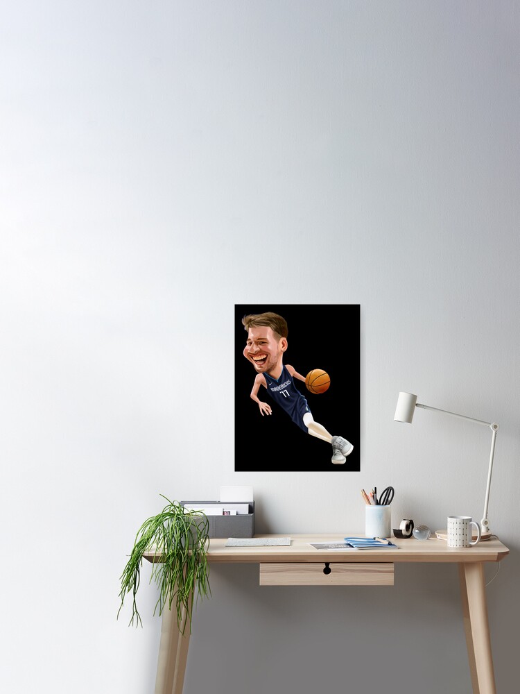 Luka Dončić Art Funny Poster for Sale by Basketball For Life