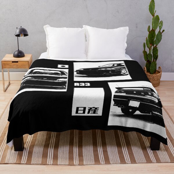 Item preview, NISSAN SKYLINE GT-R R33 Black 'N White Archive (Black Version) designed and sold by Cero81.