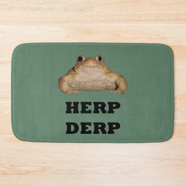 Item preview, Herp Derp Cute Toad Vector designed and sold by taiche.