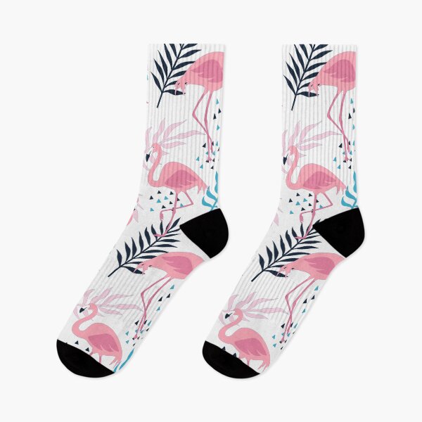 Item preview, Flamingo, tropical palms tree Art Design  designed and sold by Multi-D.
