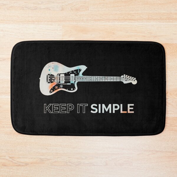 Item preview, Keep It Simple Offset Style Electric Guitar Texture designed and sold by nightsworthy.