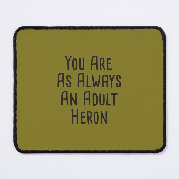 Item preview, You are as always an adult Heron , Bob Mortimer Train Guy Vintage Mug designed and sold by TLPChoodies.