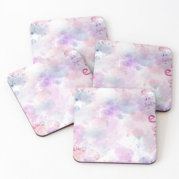 Item preview, Math Formulas x Cotton Candy Watercolor designed and sold by joyfulreader03.