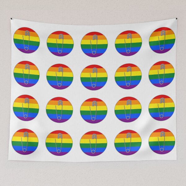 Item preview, Gay Rights Safety Pin designed and sold by umeimages.