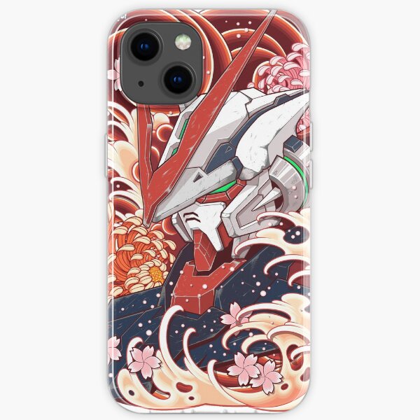 Astray red frame gundam tattoo iPhone Soft Case