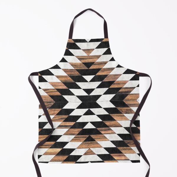 Item preview, Urban Tribal Pattern No.13 - Aztec - Concrete and Wood designed and sold by Zoltan Ratko.