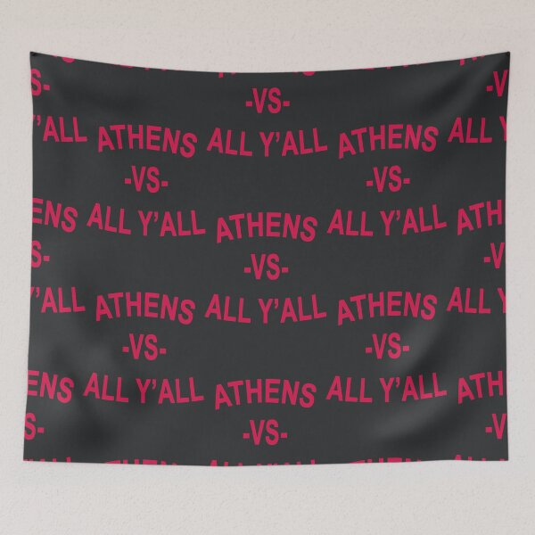 Aperçu de l'œuvre Athènes Vs All Y'all Basic créée et vendue par MiloaOsteli.