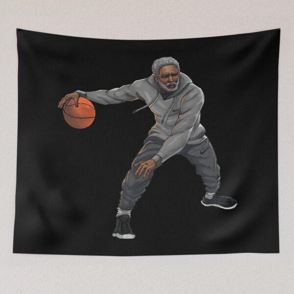 Item preview, Kyrie Irving Uncle Drew Art Draw designed and sold by Basketball For Life.