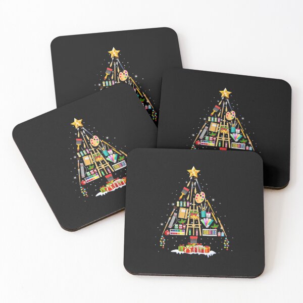 Item preview, Art Xmas Tree Decor Teacher Artist Christmas Cool Artist designed and sold by lehienanh.