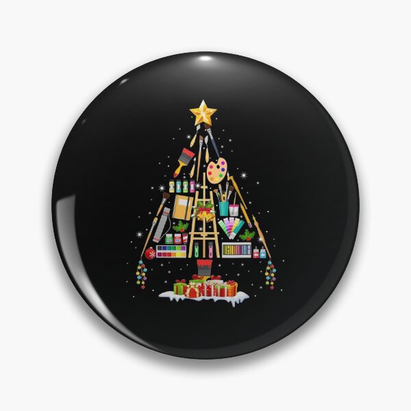 Item preview, Art Xmas Tree Decor Teacher Artist Christmas Cool Artist designed and sold by lehienanh.