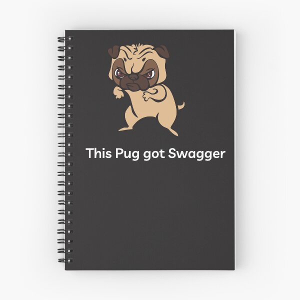 Item preview, This Pug got Swagger - classic pug design designed and sold by Doggymadness.