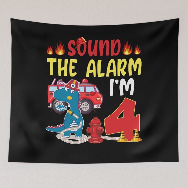 Artikelvorschau, Feuerwehrauto 4. Geburtstag Shirt für junge Mädchen Kind, süße Feuerwehrmann 4 Jahre alt, 4. Alter Shirt, Level 4 entsperrt Shirt Geschenk entworfen und verkauft von VibesTraining.
