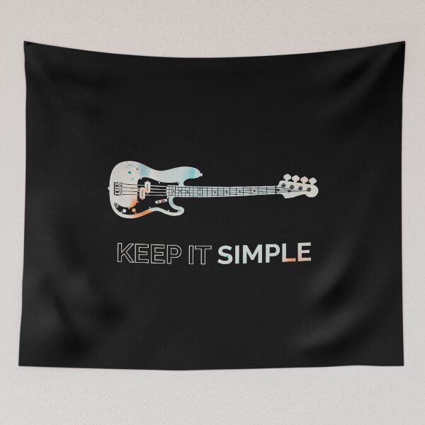 Item preview, Keep It Simple P-Style Bass Guitar Texture designed and sold by nightsworthy.