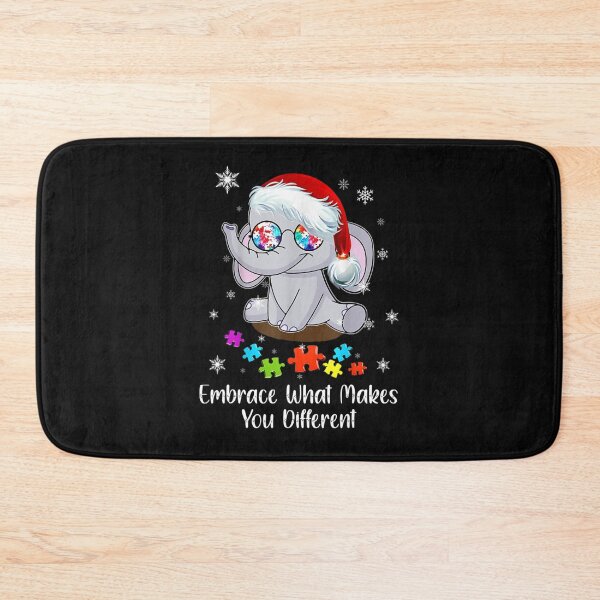 Item preview, Autism Christmas Embrace Makes You Different Elephants Xmas designed and sold by lehienanh.