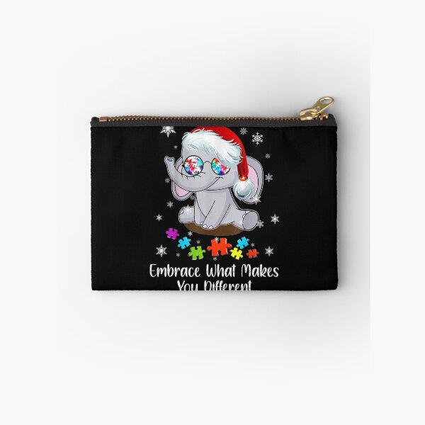 Item preview, Autism Christmas Embrace Makes You Different Elephants Xmas designed and sold by lehienanh.