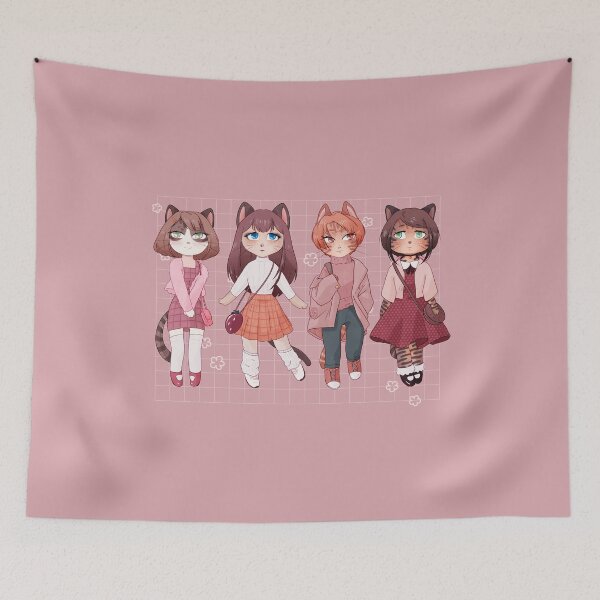 Item preview, Spring Walk with Friends designed and sold by hanakotobahime.