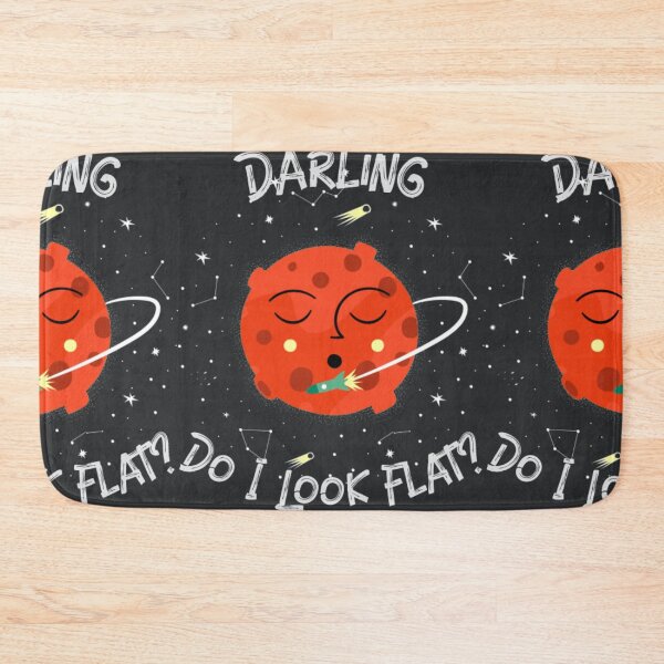 Item preview, Flat Mars Funny Flat Mars Illustration Meme designed and sold by MiloaOsteli.