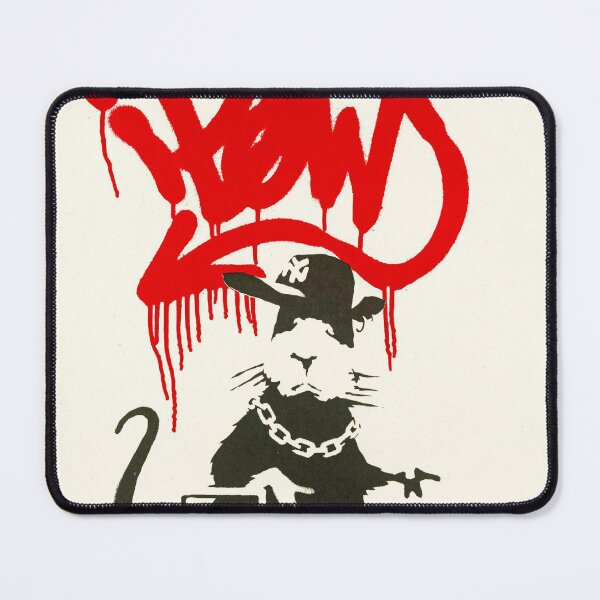 Item preview, Banksy Gangsta Rat Art designed and sold by SharpWallArts.