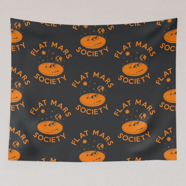 Item preview, Flat Mars Society designed and sold by MiloaOsteli.