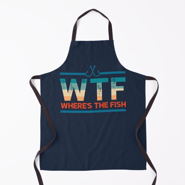 Item preview, WTF Where's The Fish Funny Fishing designed and sold by CocktailDesigns.