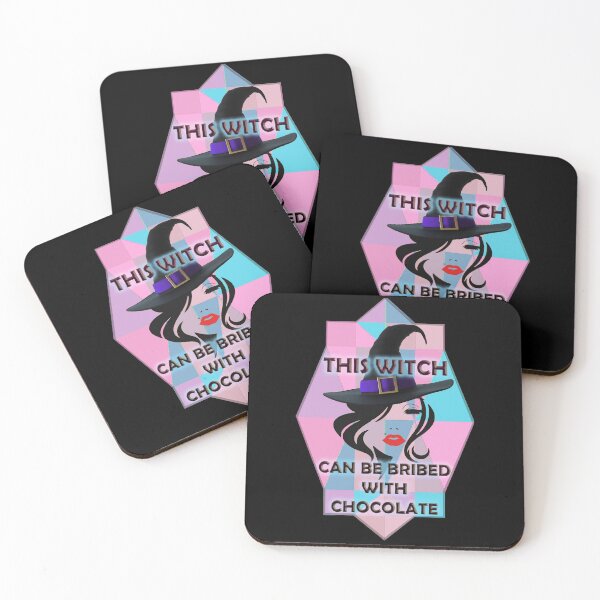 Item preview, This Halloween witch can be bribed with chocolate designed and sold by NyengRepublic.