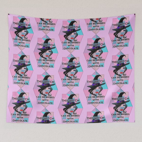 Item preview, This Halloween witch can be bribed with chocolate designed and sold by NyengRepublic.