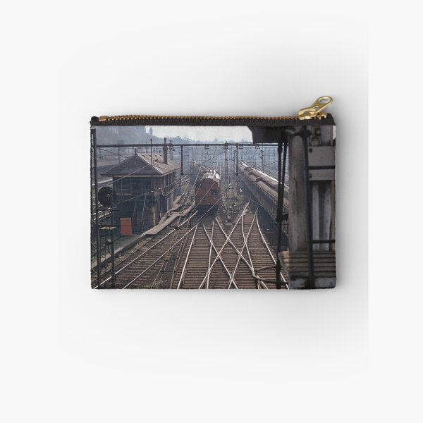 Item preview, Flinders St station Yards from Princes bridge 19580905 0024  designed and sold by Fred Mitchell.