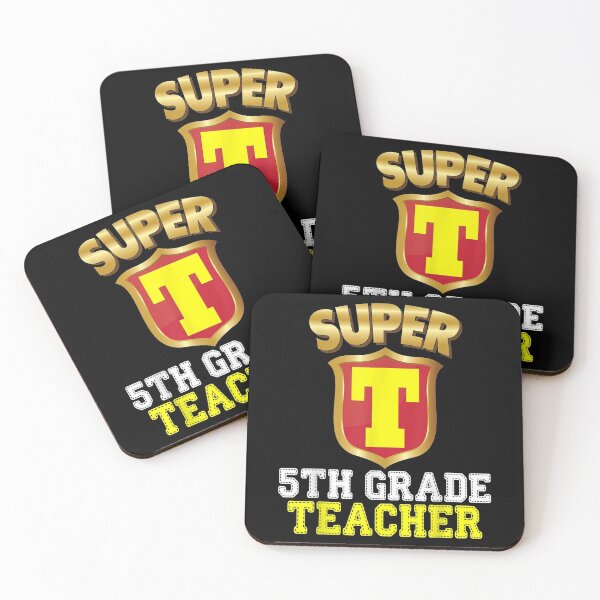 Item preview,  Super 5th Grade Teacher Fifth Back School Hero Kids designed and sold by paudels.