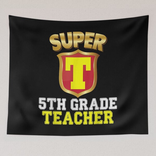 Item preview,  Super 5th Grade Teacher Fifth Back School Hero Kids designed and sold by paudels.