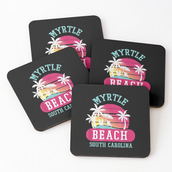 Item preview,  Retro Cool Myrtle Beach Beaches designed and sold by bessiey23.