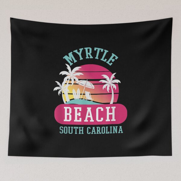 Item preview,  Retro Cool Myrtle Beach Beaches designed and sold by bessiey23.