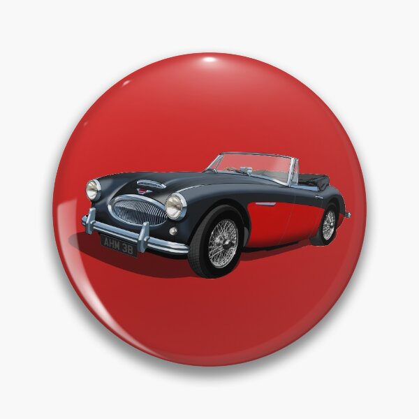 Item preview, Austin Healey 3000 Mk3 in black and red designed and sold by candc-retro.