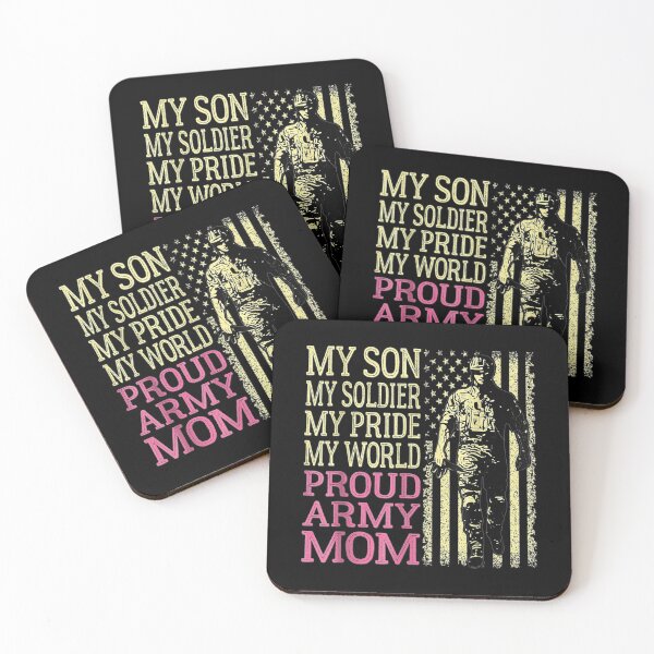 Item preview,  Son Soldier Hero Proud Army Mom Mother Gift designed and sold by paudels.