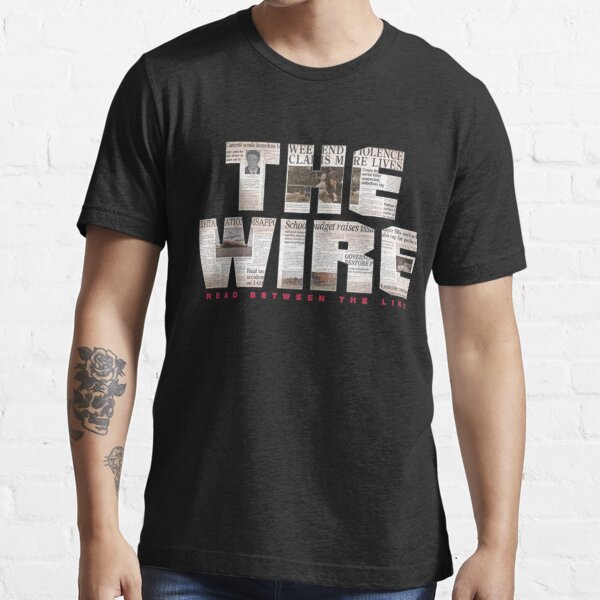BUY MERCH THE WIRE SERIES Essential T-Shirt