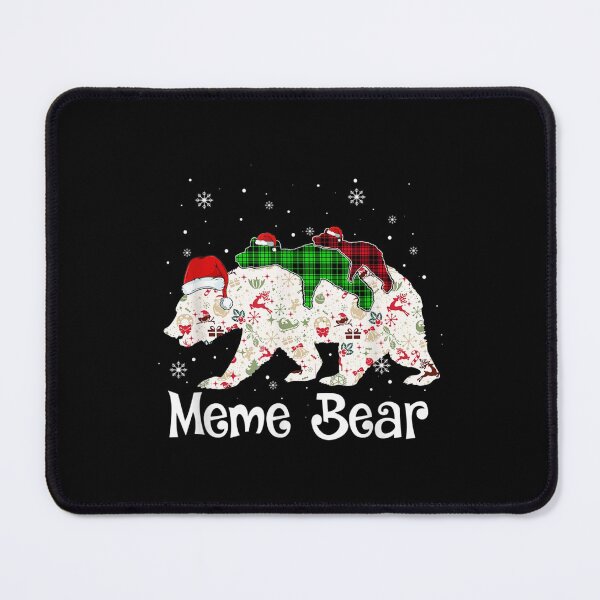 Item preview, Two Cubs Red Green Plaid Christmas Pajama designed and sold by paudels.