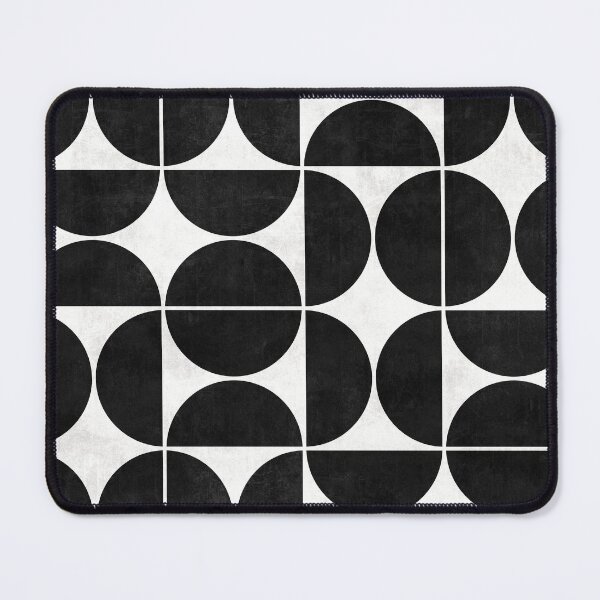 Item preview, Mid-Century Modern Pattern No.3 - Black and White Concrete designed and sold by Zoltan Ratko.