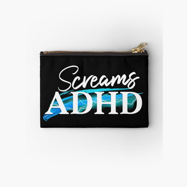 Item preview, Screams ADHD ! Attention Deficit Hyperactive Disorder designed and sold by MJDezigns.