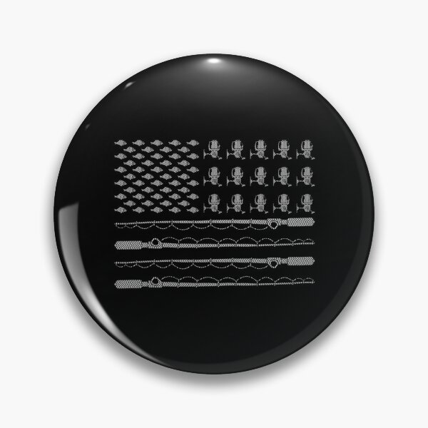 Item preview,  Fishing Perfect American Flag Rod designed and sold by bessiey23.